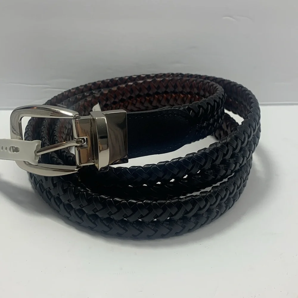 Croft &Barrow Big&Tall‎ Reversible black/brown  belt 50-52